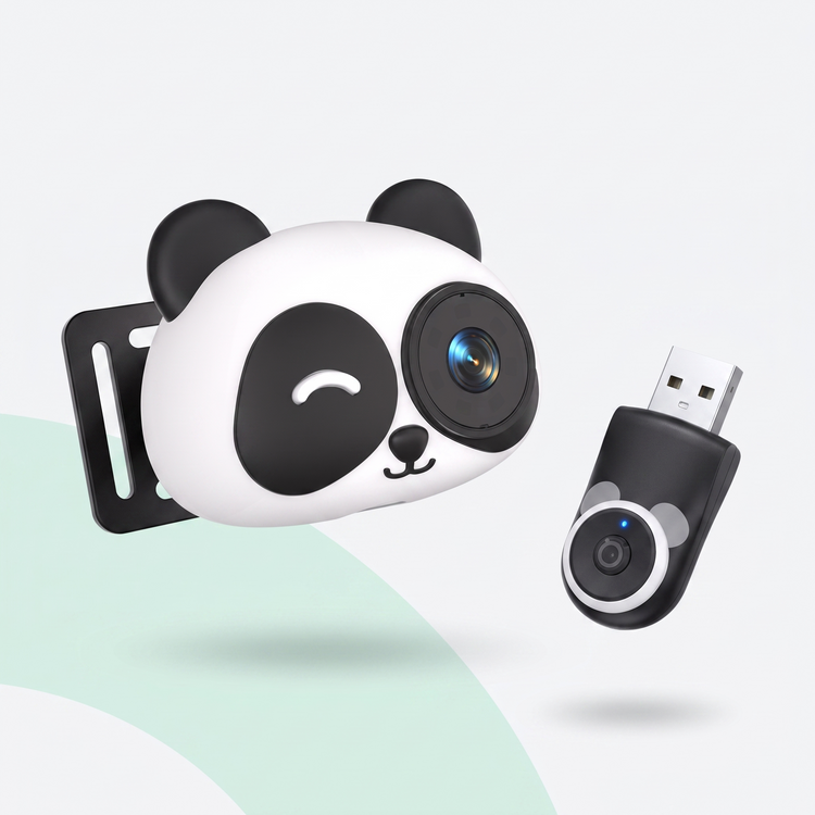 Backseat Baby™ - our panda hero