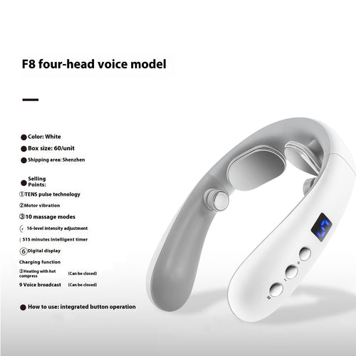 Neck Massager Hot Compress Shoulder And Neck Massager