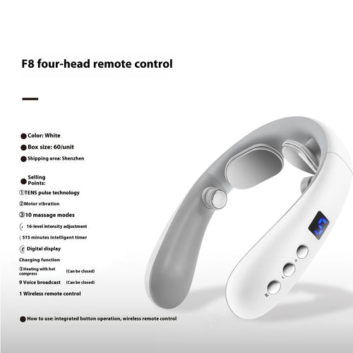 Neck Massager Hot Compress Shoulder And Neck Massager