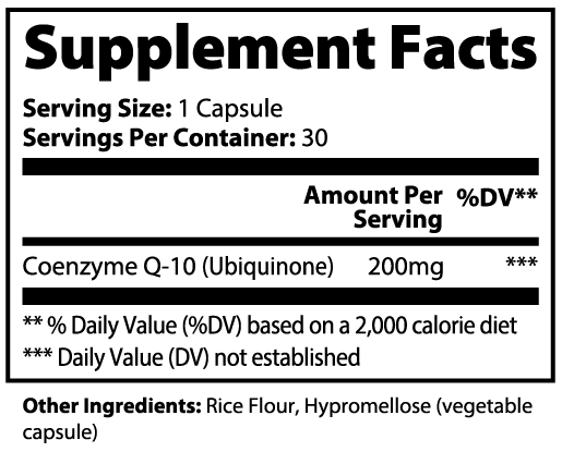 Migraine Support - CoQ10 Ubiquinone