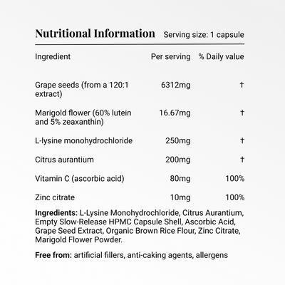 Eye Vitamin Capsules