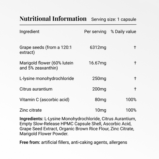 Eye Vitamin Capsules