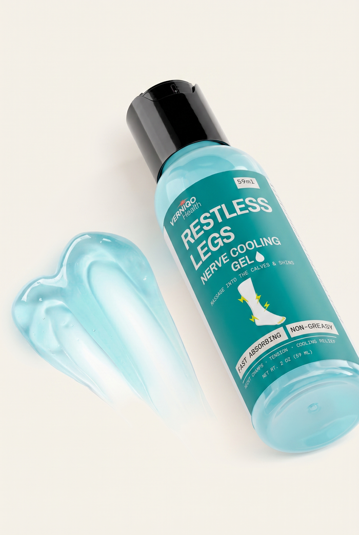 Rub the gel into calves and shins