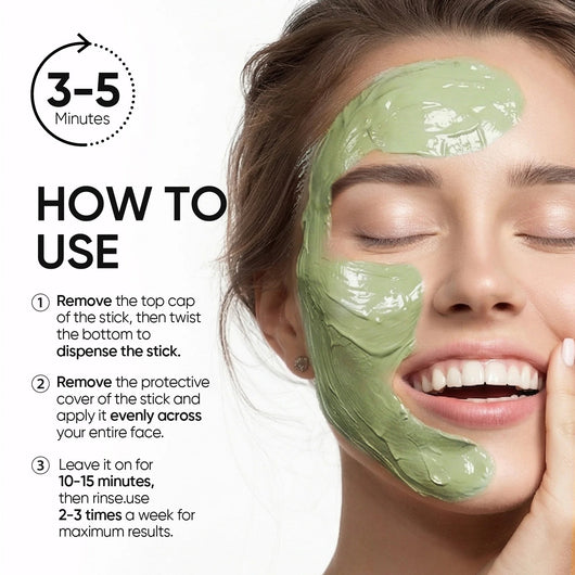 Acne Clay Mask Stick Mugwort Green